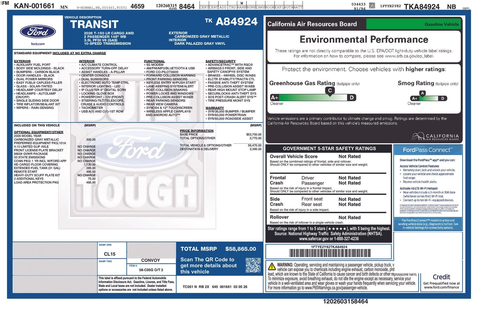 2026 Ford Transit-150 Base