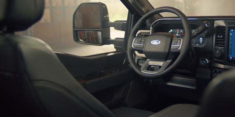 2026 Ford F-250 in Bloomington, MN featuring SYNC 4 touchscreen infotainment with Apple CarPlay and Android Auto integration.
