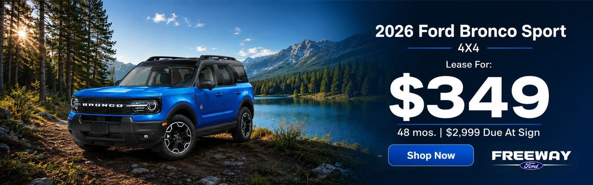 2026 Ford Bronco Sport Lease 