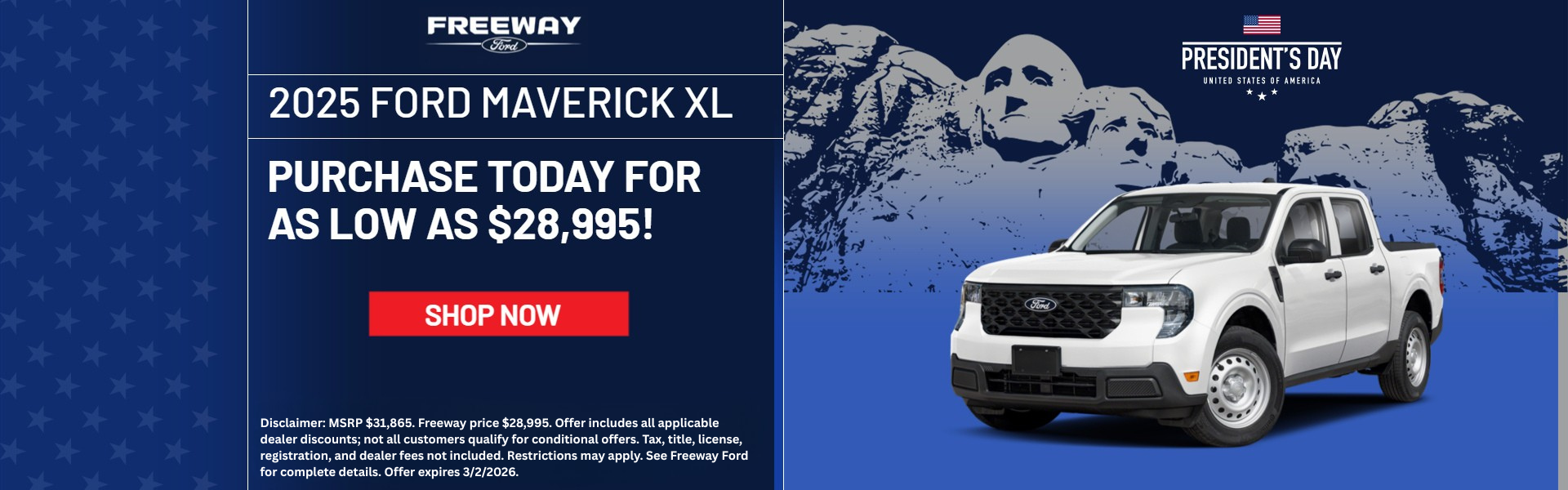 Freeway Ford | 2025 Ford Maverick