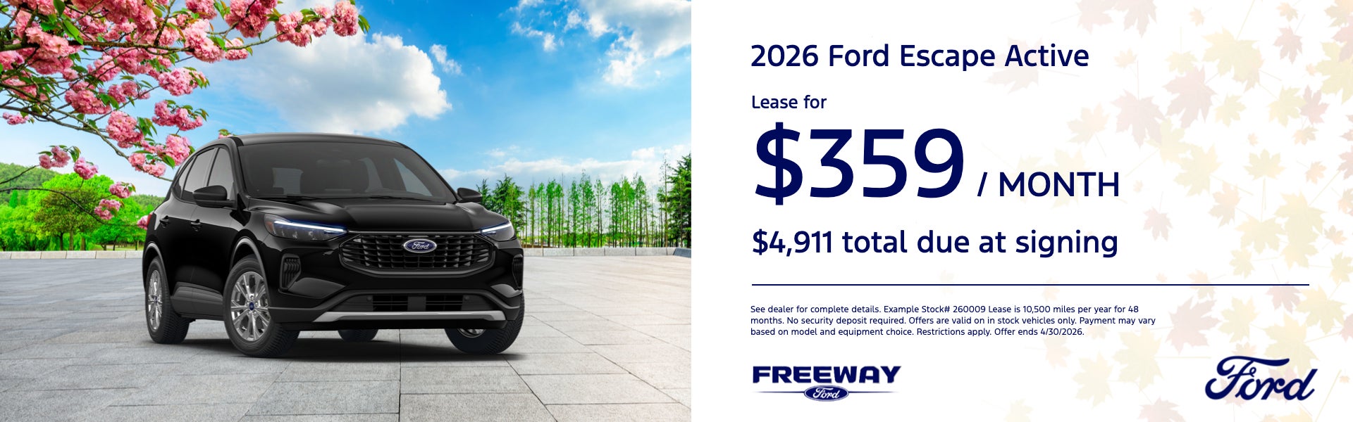 2026 Ford Escape Active