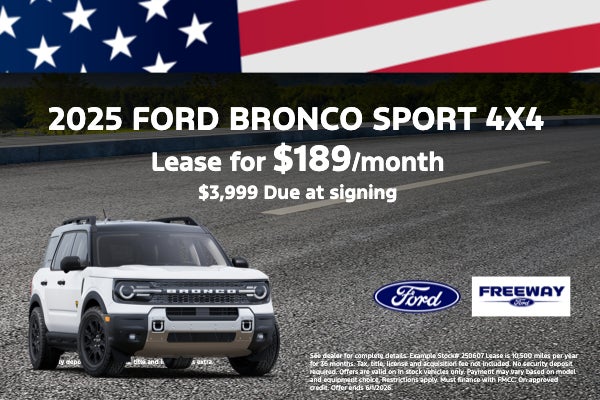 2025 Ford Bronco Sport 4x4