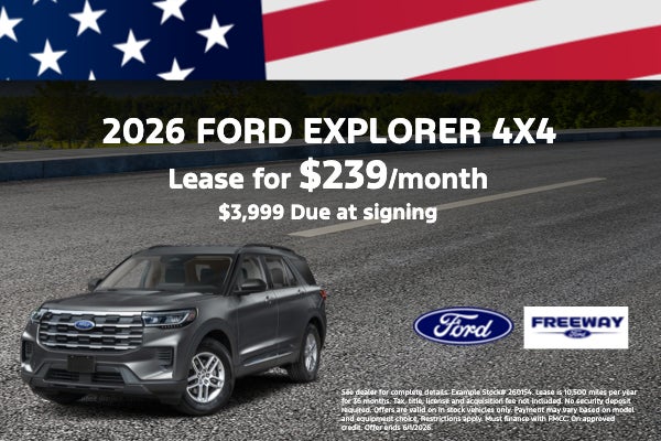 2026 Ford Explorer 4x4