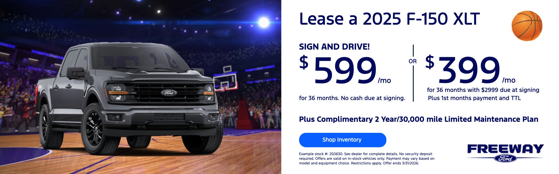 Lease a 2025 F-150 XLT 