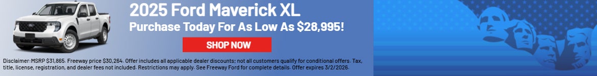 2025 Ford Maverick XL