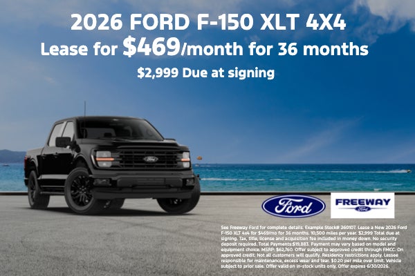 2026 Ford F-150 XLT 4x4 